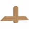 Ekena Millwork Eugene Smooth Timber Gable Bracket, Western Red Cedar, 48"W x 18"H x 3 1/2"D x 5 1/2"F, 9/12 Pitch GBW048X18X0406EUG00SWR - alternate 5